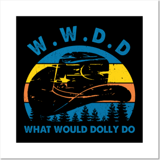 WWDD What Would Dolly Do Retro Posters and Art